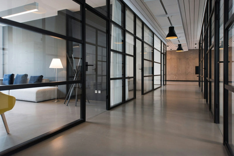 Executive professional workspace with premium desk accessories