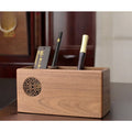 PELVARO Heritage Hand-Carved Wood Pen Holder by PELVARO