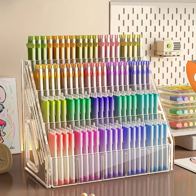 PELVARO Clarity Acrylic Pen & Desk Organizer by PELVARO