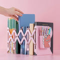 PELVARO Expand Adjustable Metal Bookends by PELVARO