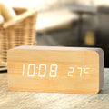 PELVARO Aura Wooden LED Desk Clock by PELVARO